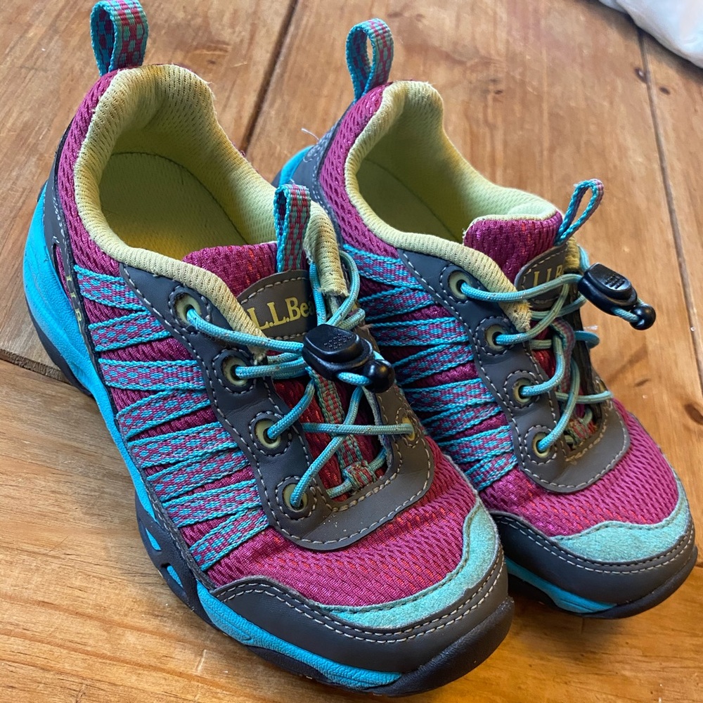 LL Bean girls sneakers/hiking shoes Size 11